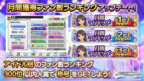 アイドルランキング