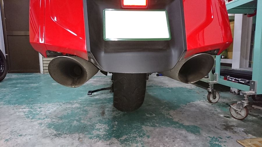 マフラーの音量についての一考察 へっちまんの素人模型 モーターサイクル