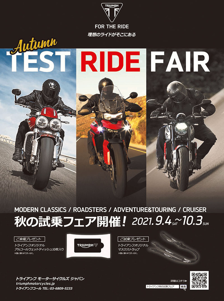 トライアンフ　市場フェア