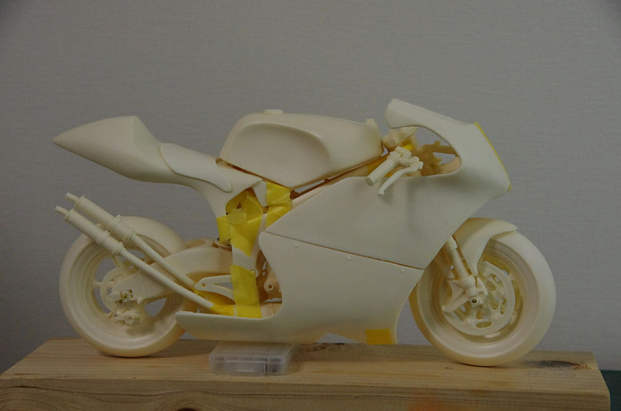 Vispo MARI RACING Ver. （ガレージキット） 製作記 その2 : へ
