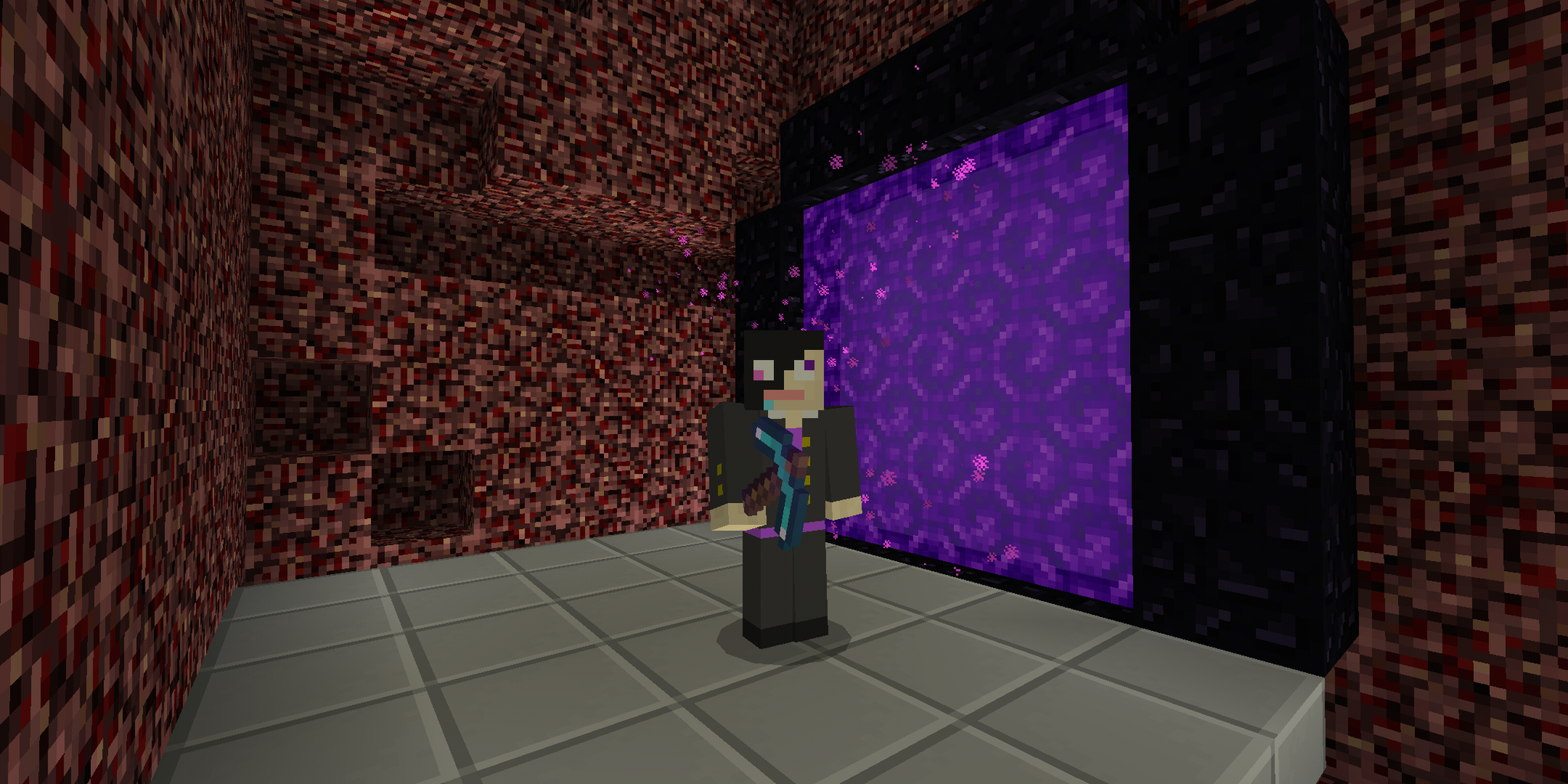 11 危ないネザー拠点の整備 へきちんのマイクラ開発記