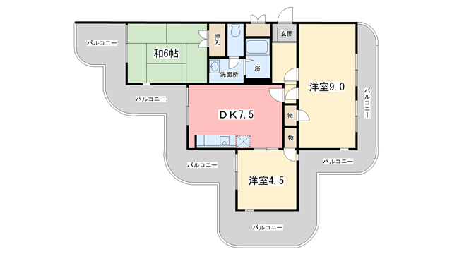 不思議な間取り 面白い間取り お花のような 津田沼の不動産会社 部屋なび 津田沼店のblog