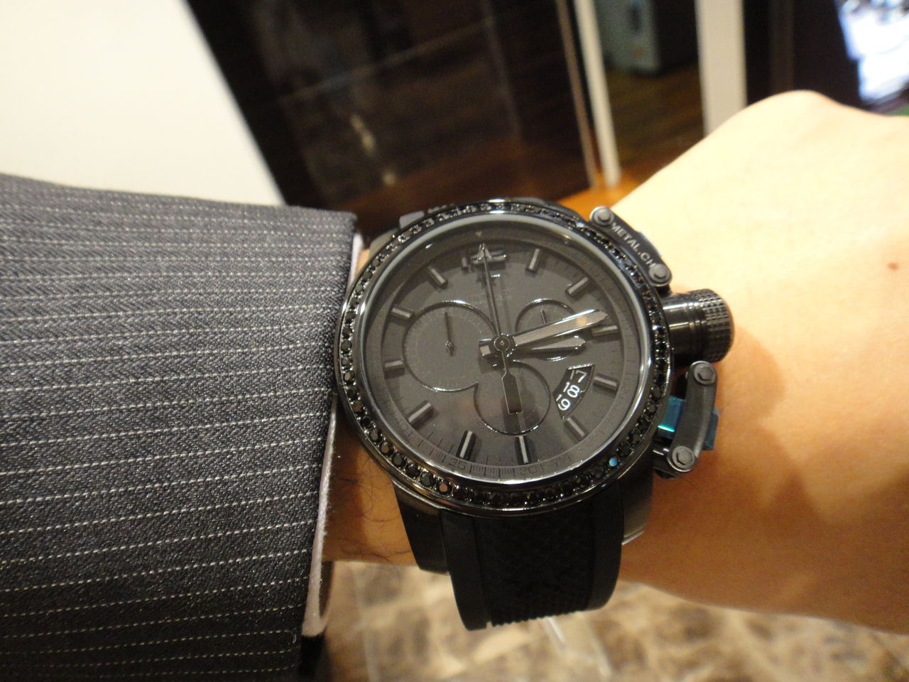 メタル.CH CHRONO ジルコンモデル入荷しました : HF-AGE京都店素敵な 