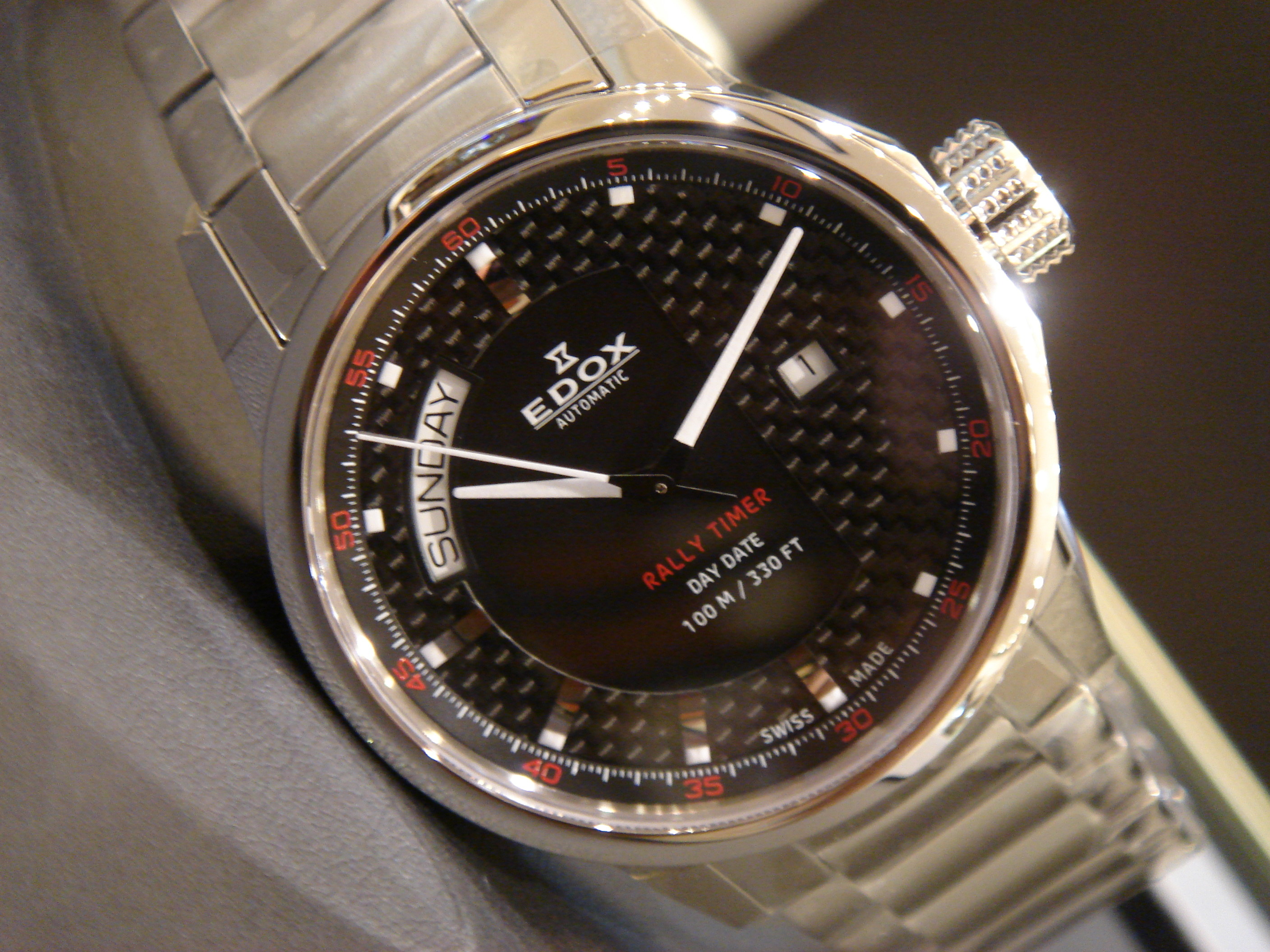 EDOX 自動巻き ラリータイマー デイデイト エドックス（EDOX） / ビジュー・ワタナベ