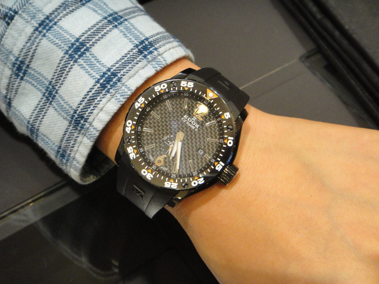 EDOXクラス1アイスシャークⅡ 世界限定100本　96001-37NV-NIV EDOXクラス1アイスシャークⅡ 世界限定100本 96001-37NV-NIV EDOXクラス1