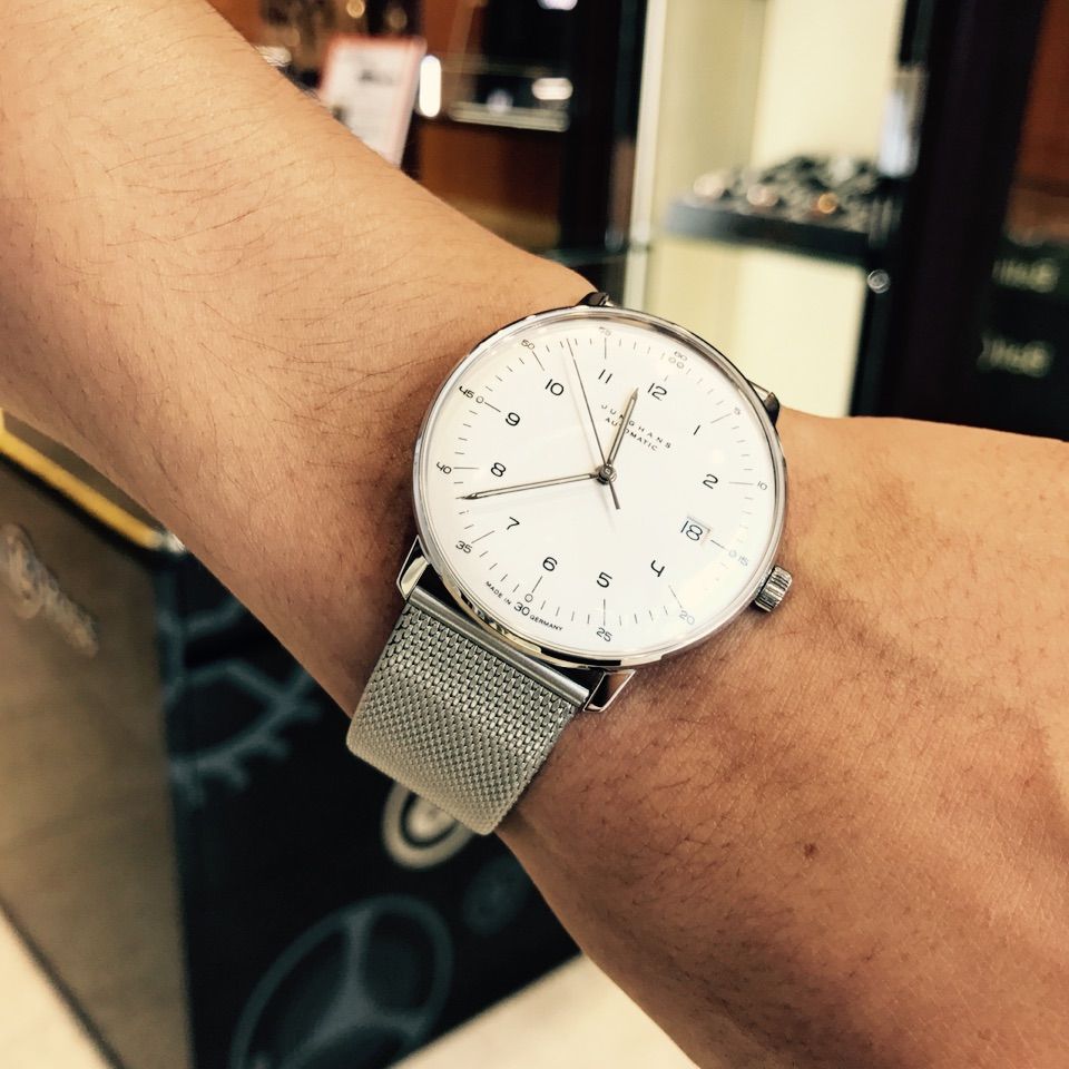 ユンハンス マックスビルが～ : 輸入時計 正規販売店 HF-AGE高崎店のブログ