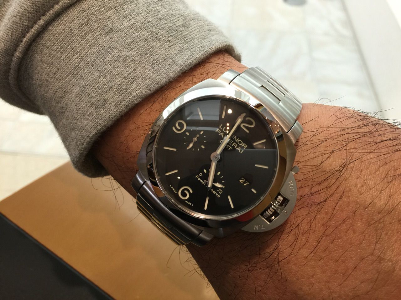 パネライ ルミノール1950 3Days PAM00347の旅たち : 輸入時計 正規販売 