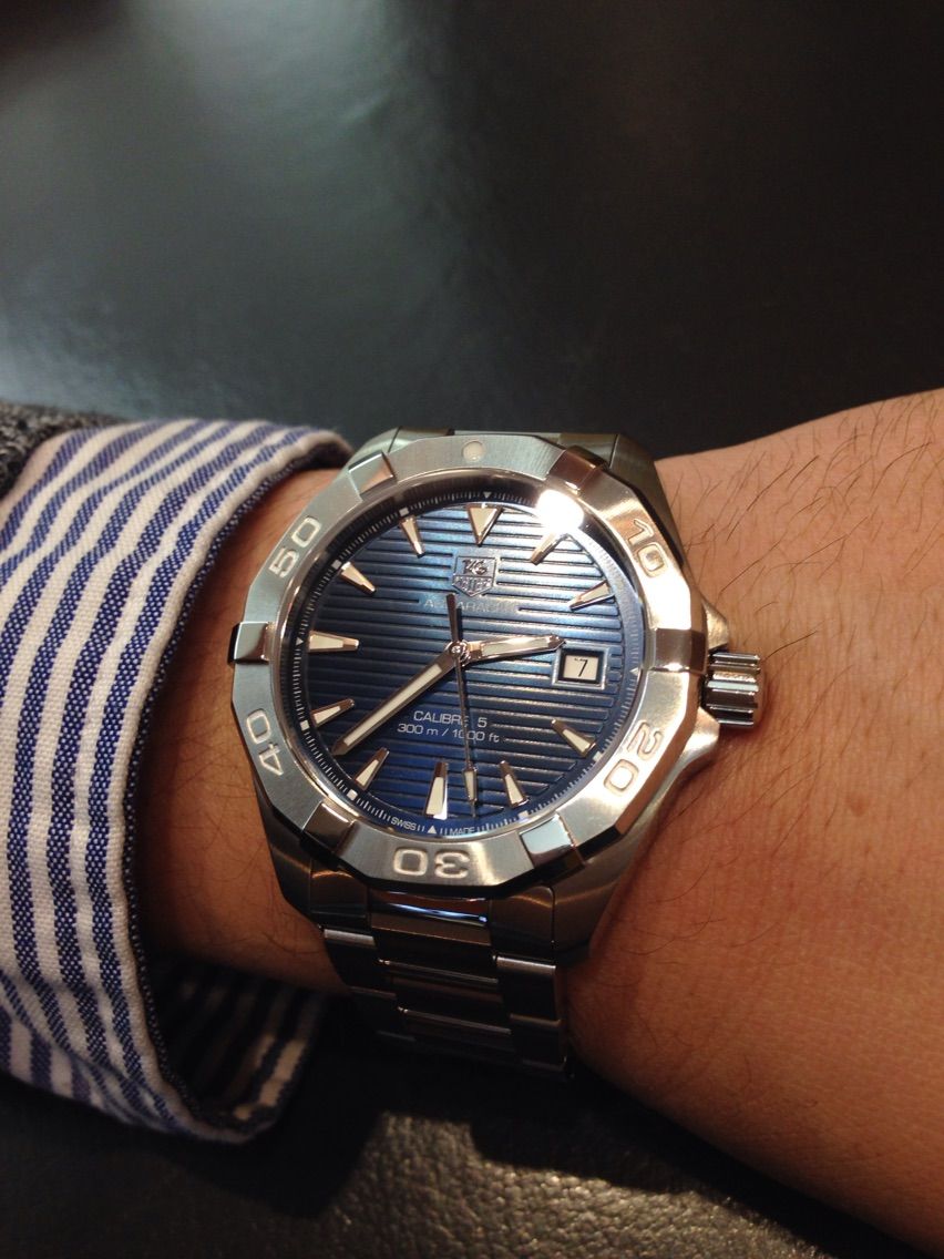 タグホイヤー アクアレーサーの素敵な旅立ち 輸入時計 正規販売店 Hf Age高崎店のブログ