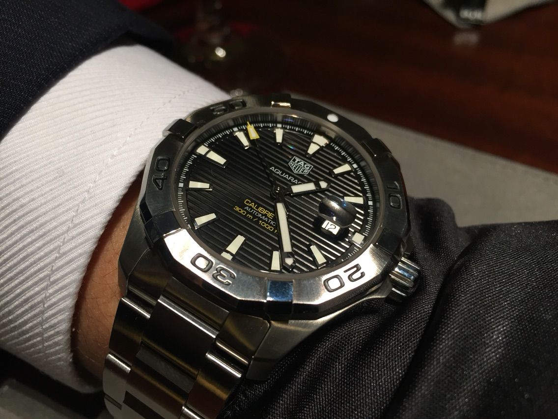 タグホイヤー アクアレーサー ４３ｍｍ入荷 輸入時計 正規販売店 Hf Age高崎店のブログ