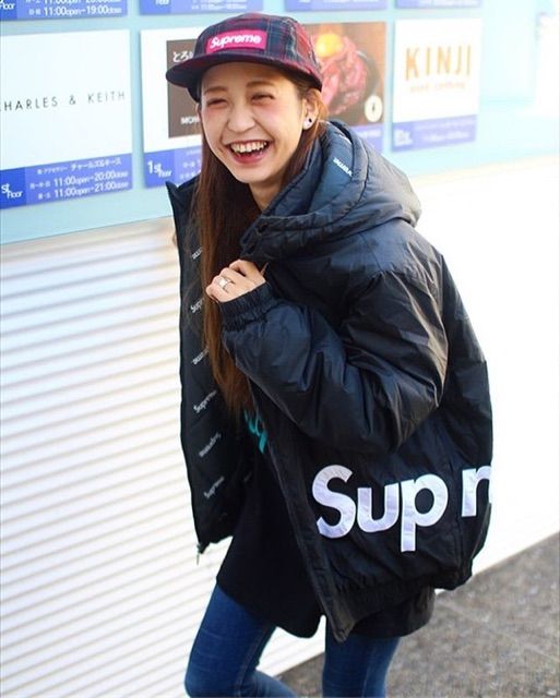 Supreme 16AW Sideline Side Logo Parka