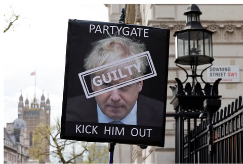 borisjohnsonpartygateguiltyplacard001
