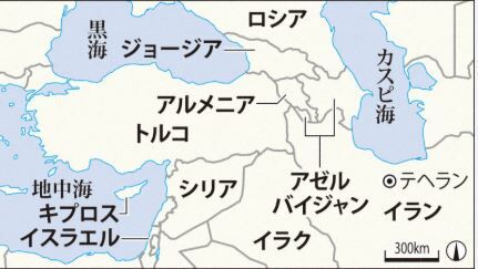 azerbaijanarmeniaisraelmap001
