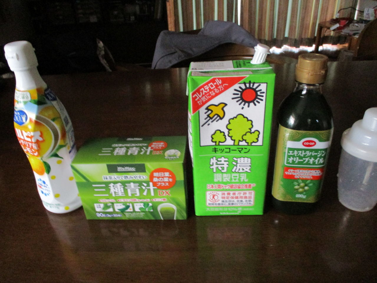 歴史で遊ぶ三國会 私の朝の毎日の健康飲み物