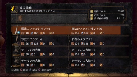 クリア状況確認とかいろいろ