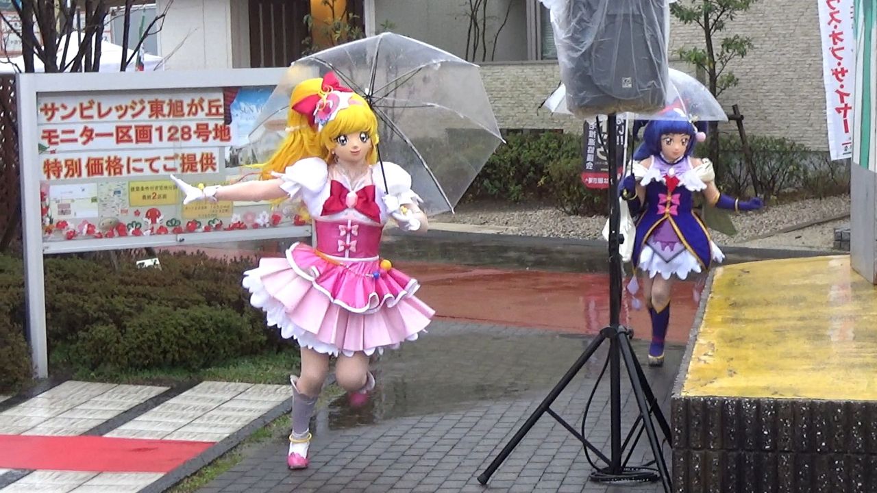 17 1 8 魔法つかいプリキュアショー 雨 鈴鹿ハウジングセンター クリア状況確認とかいろいろ