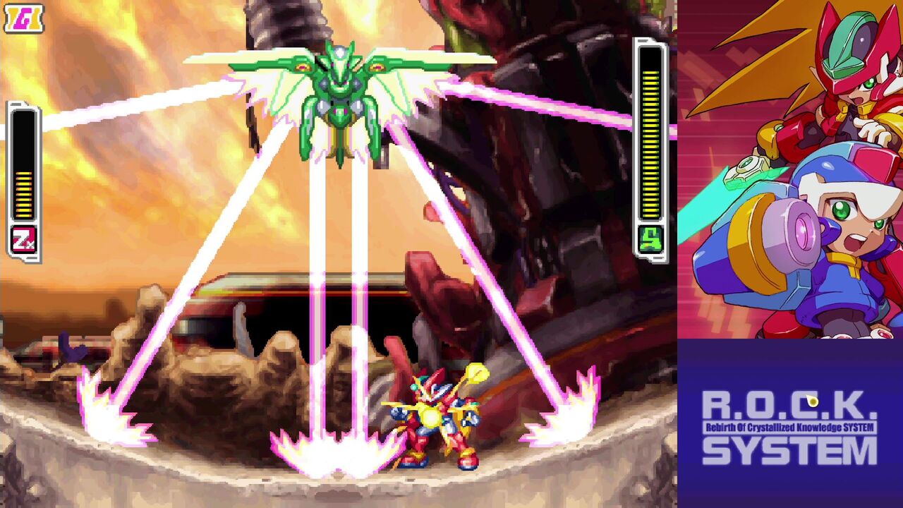 ロックマンゼロ&ゼクスコレクション-03(ZX) : クリア状況確認とかいろいろ