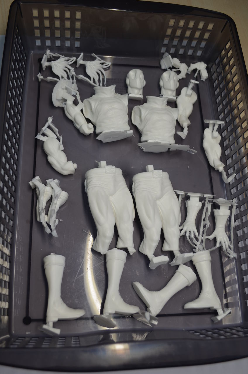 男性キャラのガレージキット製作代行依頼秘話：依頼記録編｜黒太ヌキ