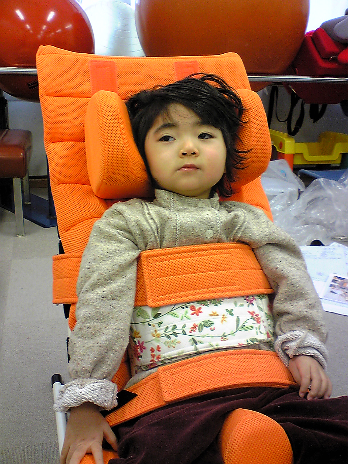 きさく工房 障害児用車椅子 座位保持装置 座位保持 パンダ 座位保持
