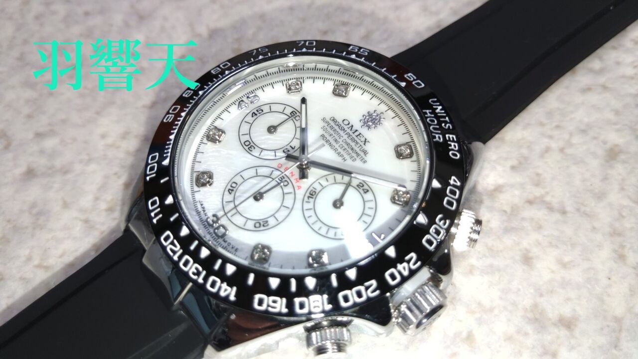 ラブホのDENMA タケダの貝 オメックス ブラックデンマのバンドに交換