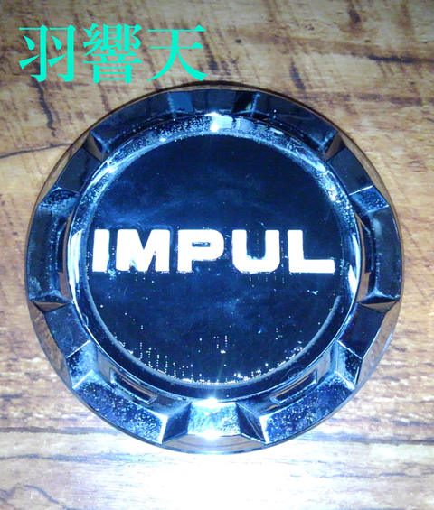 廃盤品 IMPUL アクリル エンブレム チェック柄IMPULエンブレムEC-03 