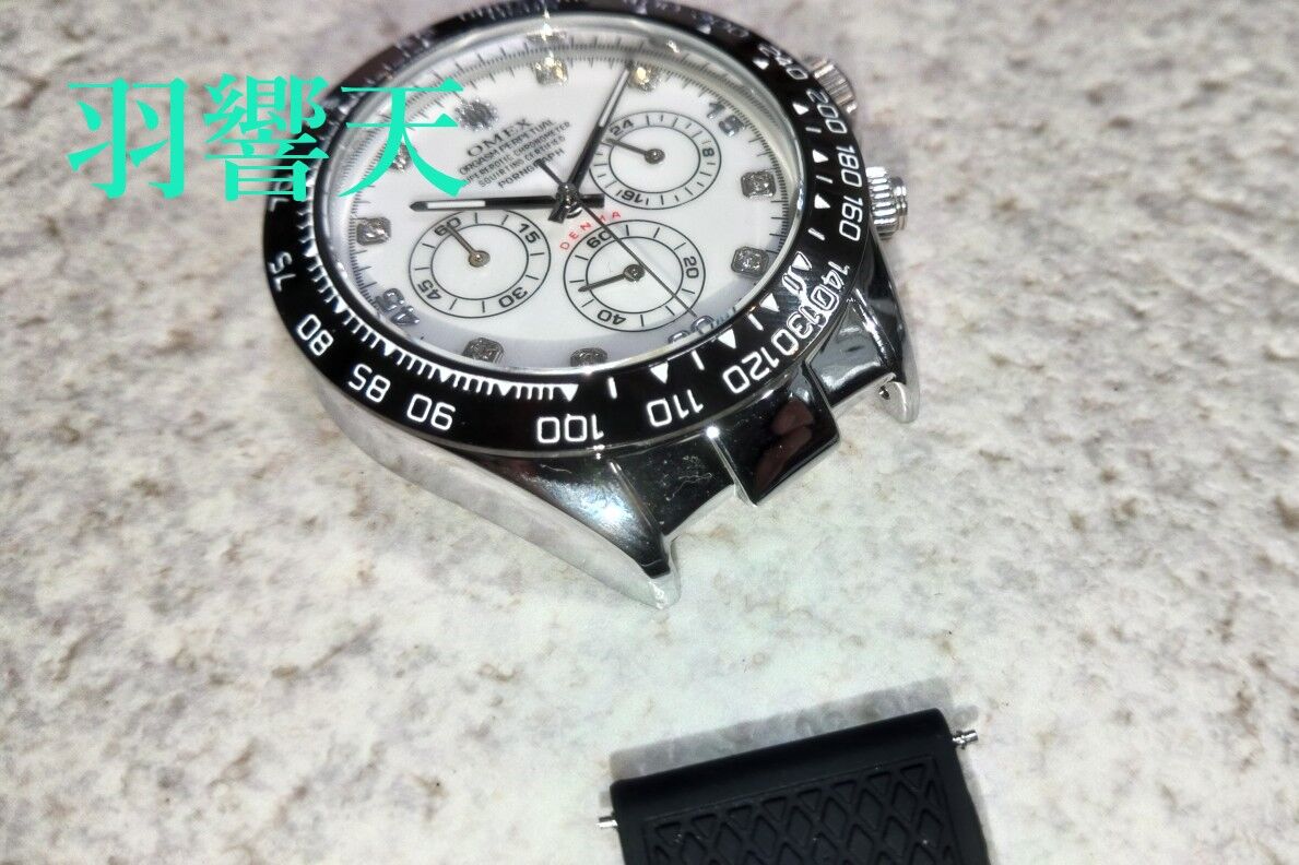 ラブホのDENMA タケダの貝 オメックス ブラックデンマのバンドに交換