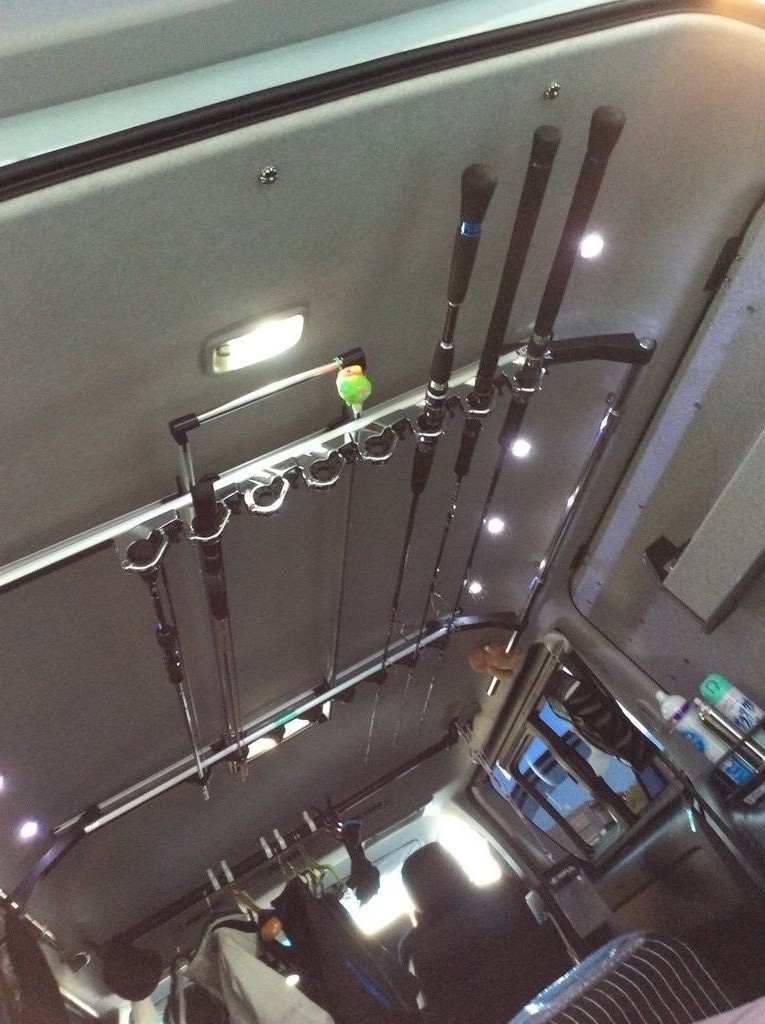 釣りに便利な車グッズ その① ロッドホルダー IF8 INNO ESサイドマルチ