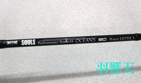 青物用 キャスティングロッド その③ SOULS OCEANS80 LEVEL3 PS-080L3S