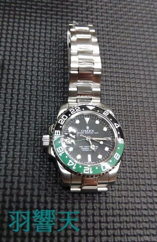 自動巻き 日本製ムーブメント NH34 SEIKO オメックス OMEX GMT