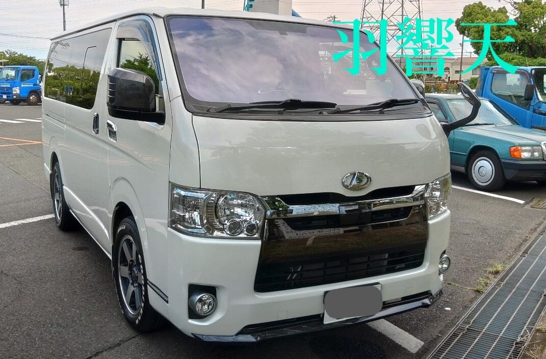 新車外し 2019年製 200系 ハイエース 5型 純正 スチールホイール 15インチ 6J +35 6H 139.7 DUNLOP SP175N 195/80R15 107/105L 4本セット ハイエース200系5型新車外し