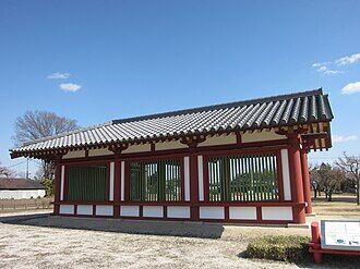 下野薬師寺_復元回廊