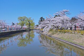 Moat_of_Tsurugaoka_Castle
