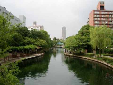 横十間川親水公園・川・1