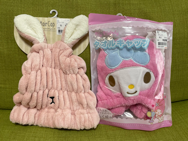 ドライヤー時間が劇的に減った★アイテム！タオルキャップが凄すぎた！