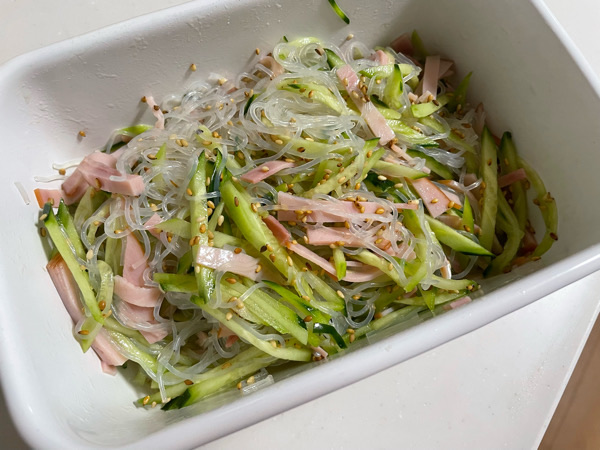 超簡単副菜◆猛暑に家族に喜ばれたごはん〜