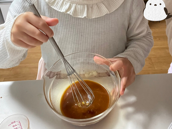 子供の手伝いたいに…◆子供も食べた豚の生姜焼きの工夫…