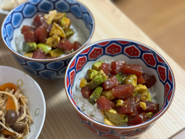 丼ものはあまり好まない娘◆同じ材料で違うメニュー！