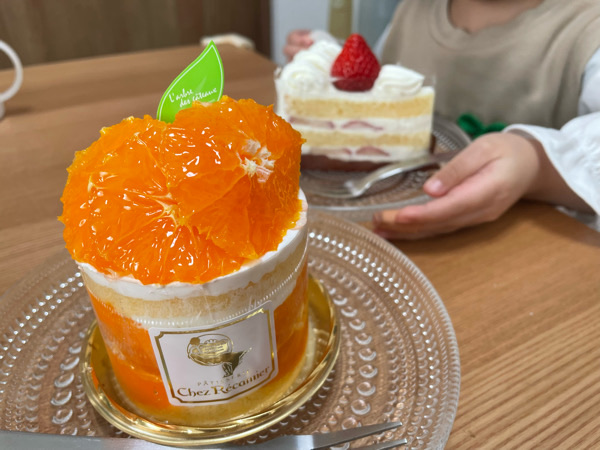 ◆愛媛県産のみかんのショートケーキ！