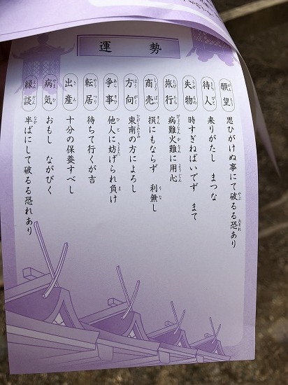 ブログの目標 家族でおみくじを引いた結果 日々のくらし手帖 Powered By ライブドアブログ