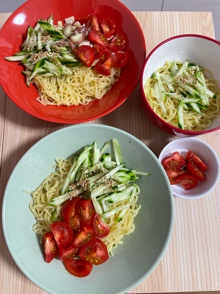 今年の違い★冷やし中華、はじめました。