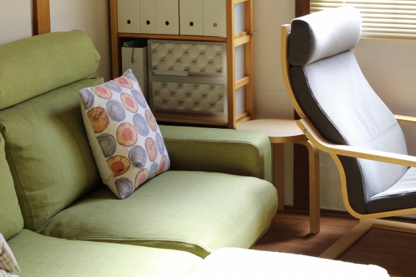 ◇無印良品ソファカバー交換その後…by Comfort Works : 日々のくらし オンライン買い物 無印良品 旧ソファカバー グリーン ソファカバー
