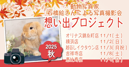 思い出プロジェクト秋2025