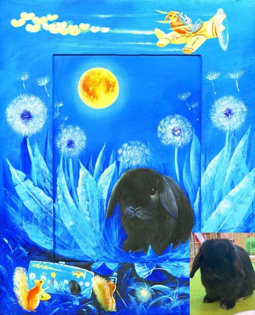 アートモガダム絵画受注会のお知らせ！ : うさぎブログ うさぎの