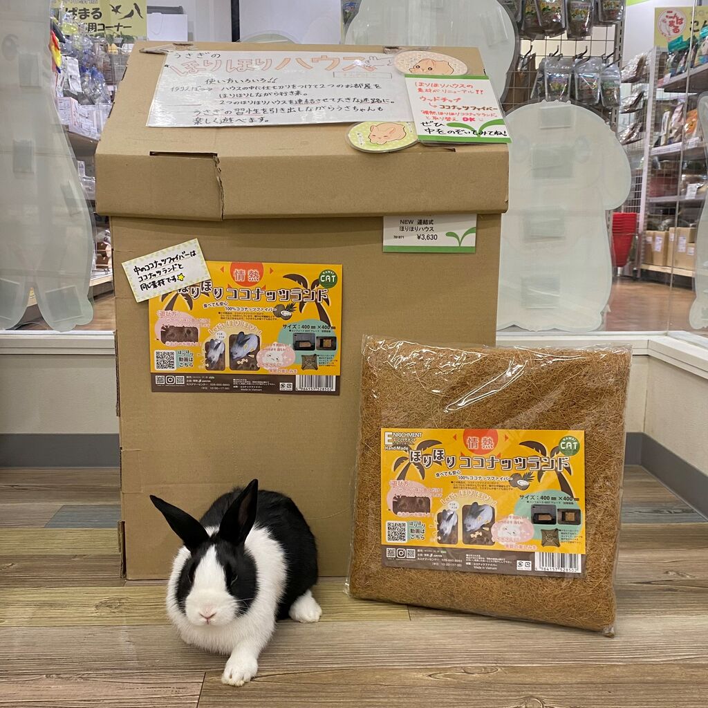 うさぎのしっぽ　うさぎのフード NEWほりほりハウス☆ミ : うさぎブログ うさぎのしっぽ公式ブログ
