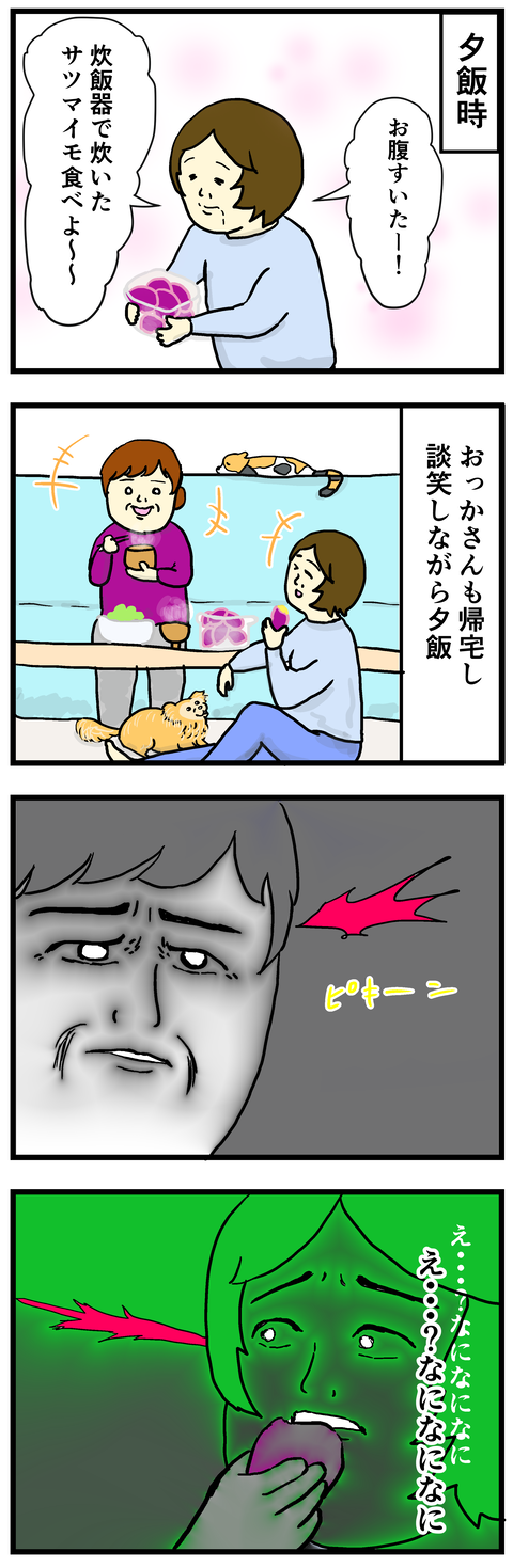 サツマイモの皮1
