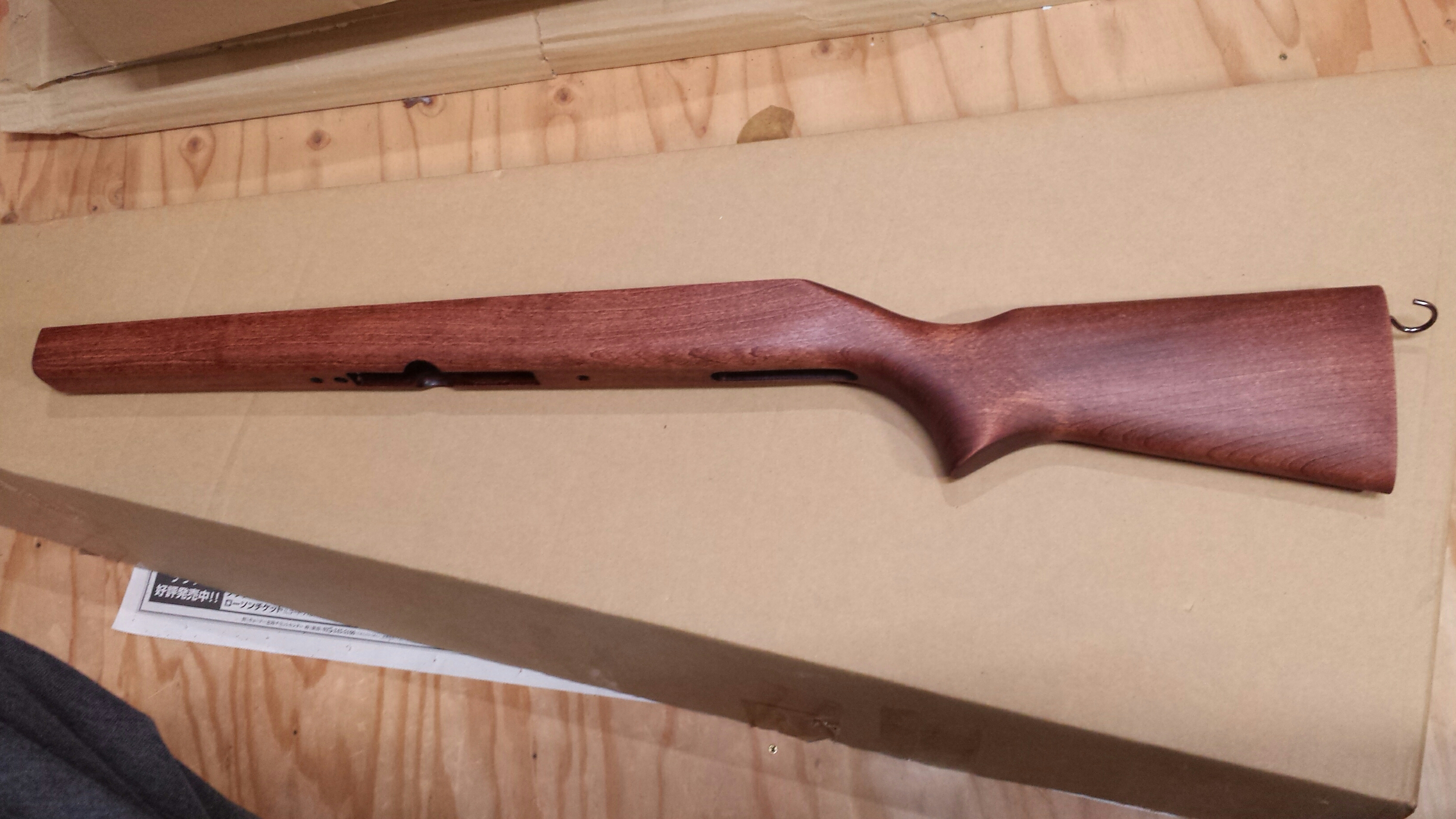M1A 木製ストック　オイル仕上げ 優しい木の肌触り～ | ケイ・ホビー ガンコーナーBLOG