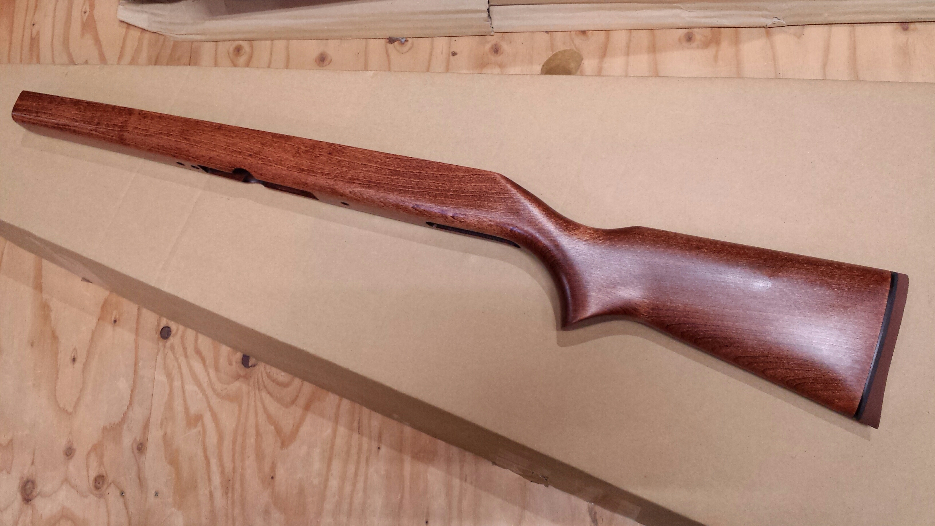 VSR ナカヤ ウッドストック オイルフィニッシュ完成 : Hi-capaとVSR