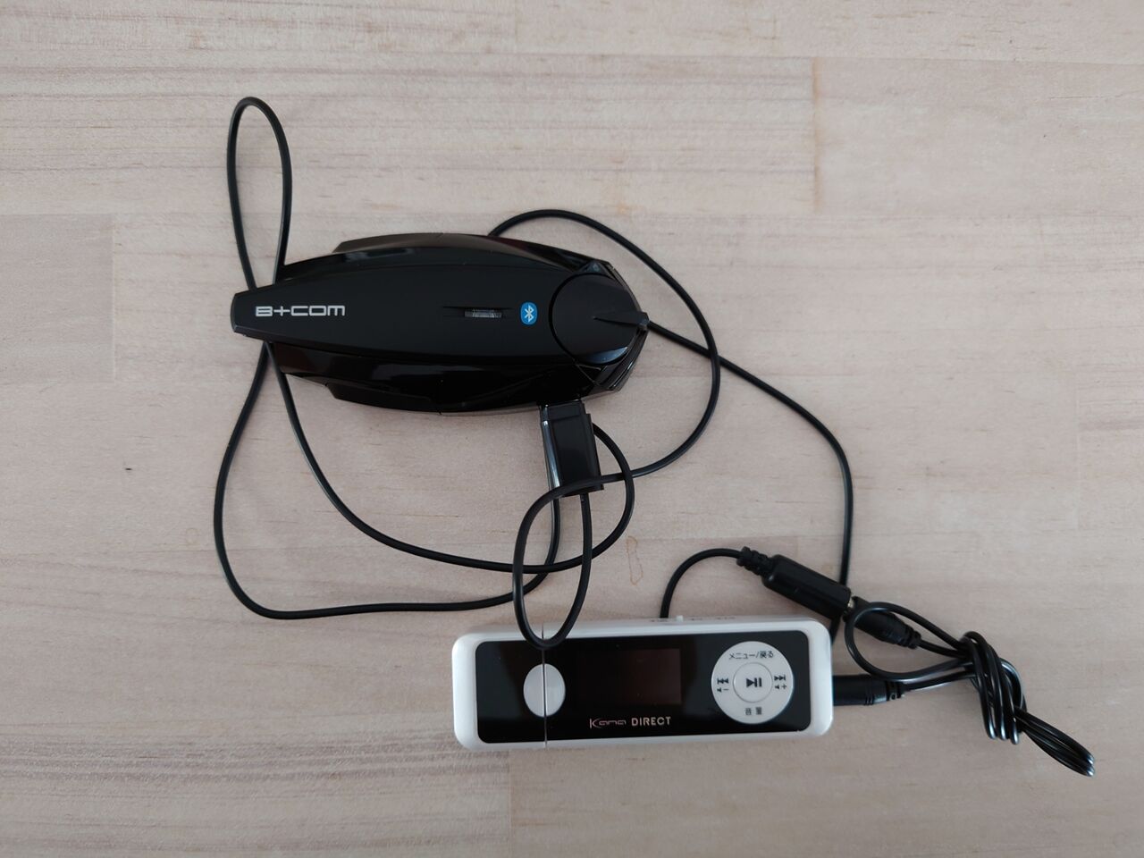 b+com ONE ワイヤレスマイクユニット B+COM ONE ワイヤレスマイクユニット6人同時通話