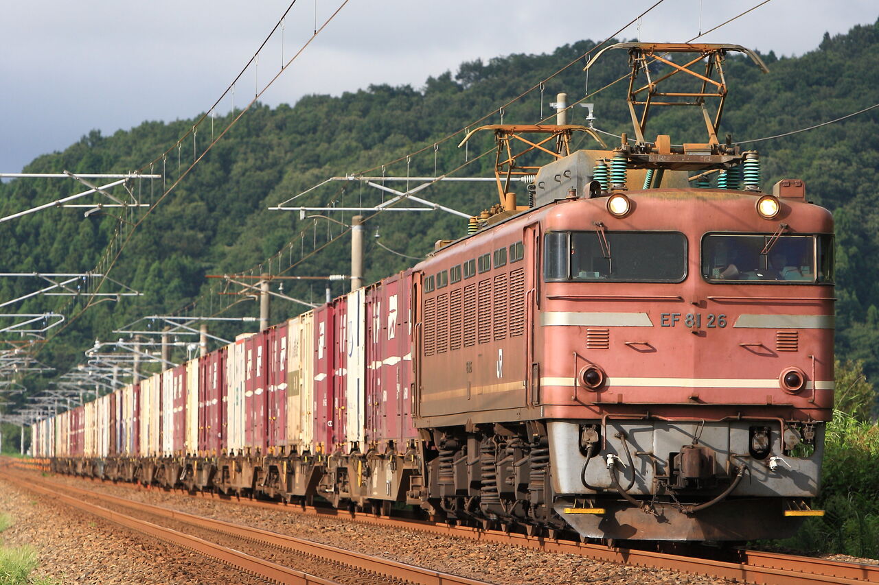 09年8月11日 福井県北陸本線にて １０年ひと昔 ちょっと前の鉄道風景
