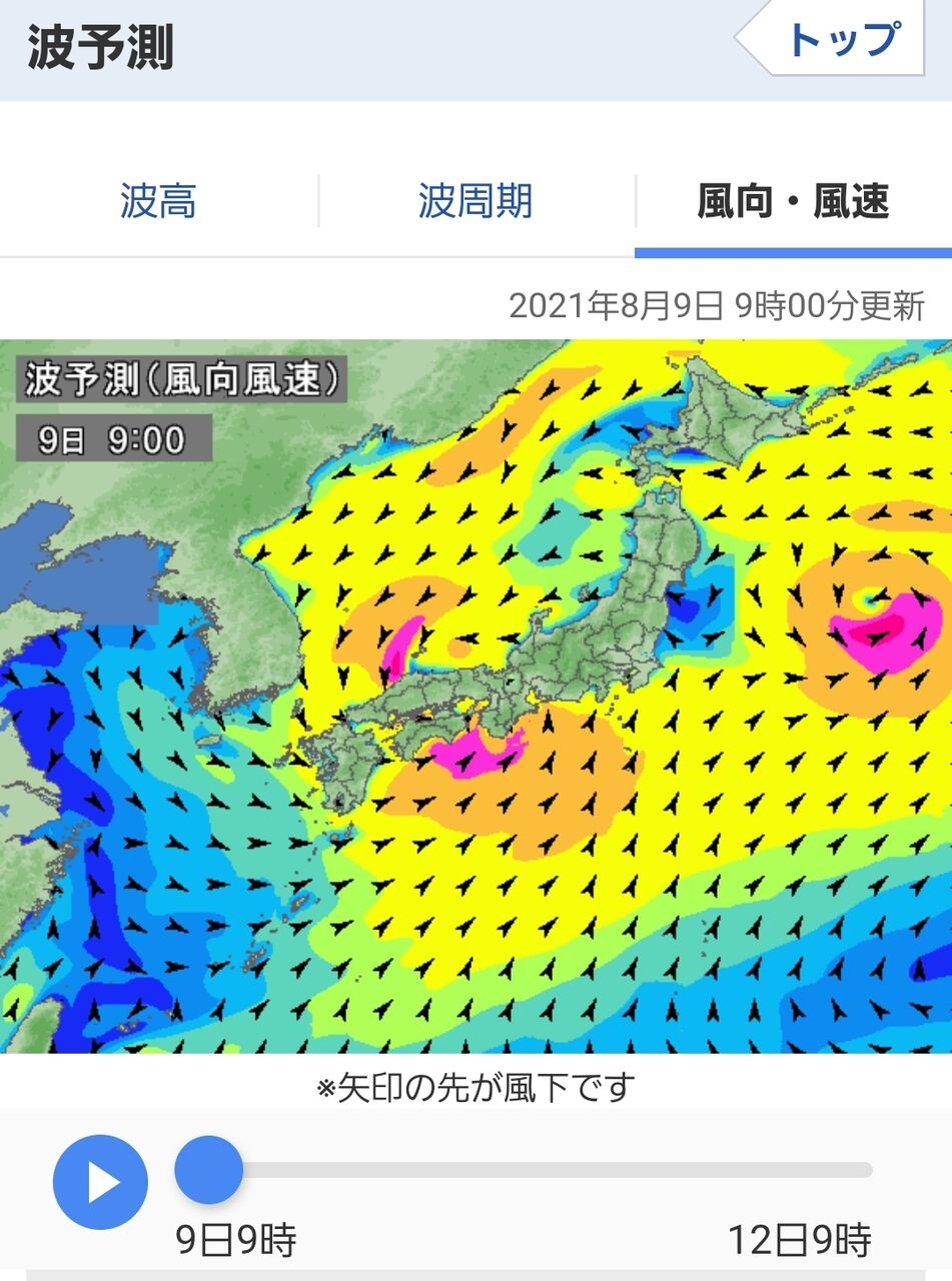 海はまだ落ち着かず 西風で荒れやすい海況です ひなたぼっこ 伊豆だより