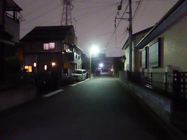 街燈の刺す灯冷たき冬来たる 写真俳句ブログ チーさん 初心者